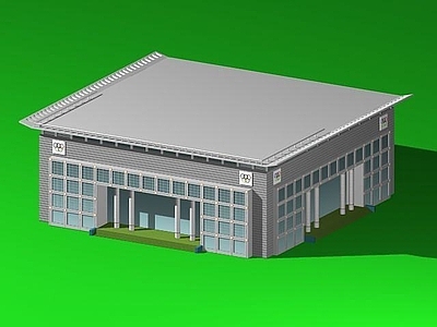 现代其他建筑外观 体育馆