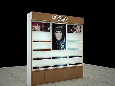 现代妆台妆凳 化妆品展柜