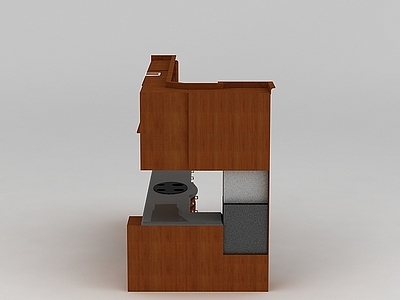 现代厨具 拐角橱柜