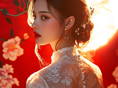现代纸书本 婚纱照片