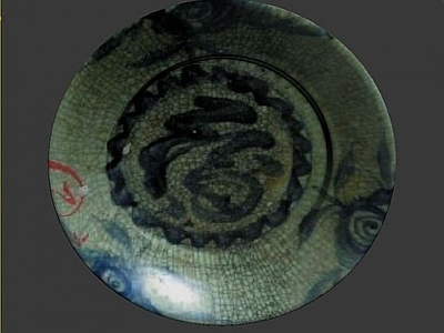 现代麻将桌 中式陶瓷碗