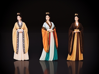 女人 2D魏晋仕女 古装美女 古风美女 古典美人 仕女