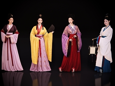 女人 2D魏晋仕女 古装美女 古典美人 古风美女 仕女