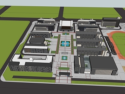 现代学校建筑 高中