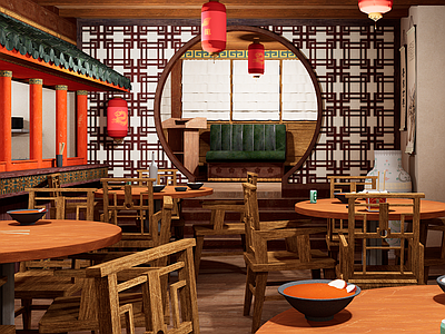 中式中餐厅 中国餐厅