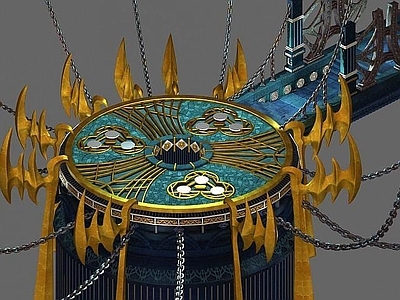 现代办公大厅 游戏场景