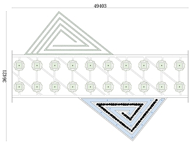 景观平面图 城市休憩公园 休闲绿地 公共休闲园 城市放松公园 户外休闲场地 施工图