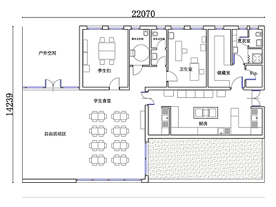 现代幼儿园 幼儿厨房 幼儿园餐饮部 幼教膳食区 幼儿用餐准备间 幼儿园食品加工区 施工图