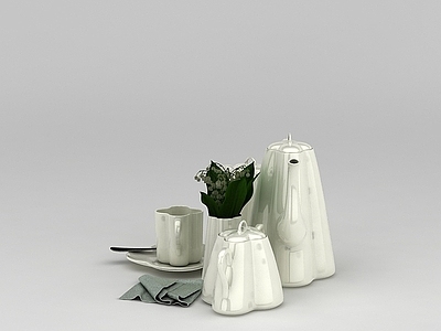 现代麻将桌 高级茶具