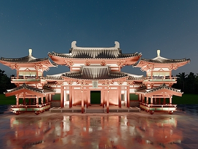 中式古建筑 午门