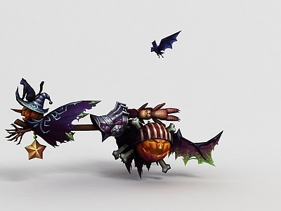 现代妆台妆凳 神魔坐骑飞骑万圣节扫把