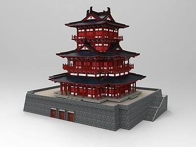 现代其他建筑外观 中国古建筑