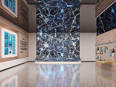 现代指挥中心 管委会展厅