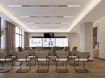 现代极简医院 会议室 诊室