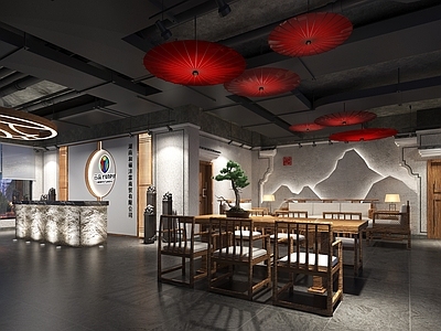 中式复古零食店 专卖店 食品专卖 食品铺子