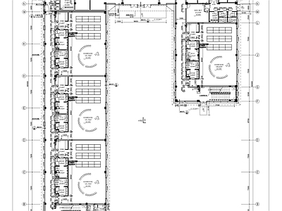 现代幼儿园建筑 现代12班幼儿园 现代风格幼儿园 施工图