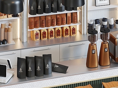美式欧式咖啡厅 咖啡店设备 咖啡店用品 咖啡豆 咖啡机 咖啡店工作台
