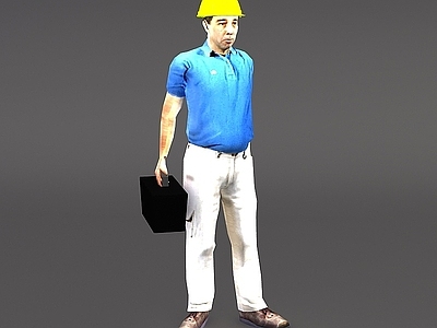 现代虚拟人物 工作人员