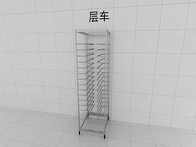 现代妆台妆凳 层车