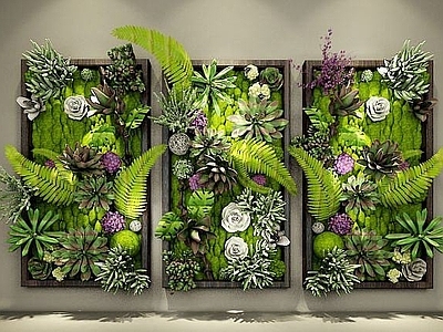 现代佛龛 花草