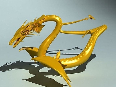 现代爬行类动物 中国龙