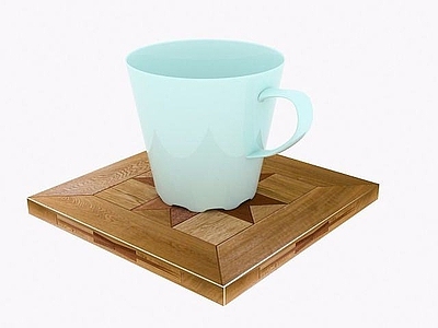 现代麻将桌 简约口杯