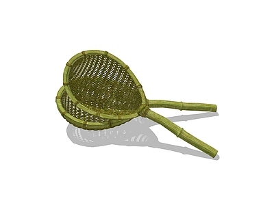 新中式其他小品 竹编勺子 竹编小品