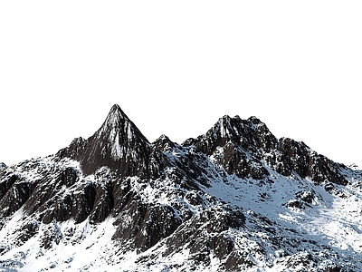现代其他景观 雪山 山脉 山峰 山体 群山