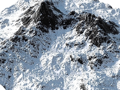 现代其他景观 雪山 山脉 山峰 山体 群山