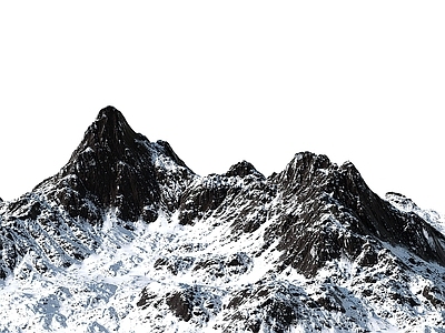 现代其他景观 雪山 群山 山脉 山体 山峰