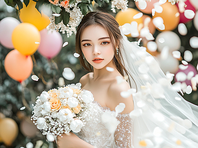 现代纸书本 婚纱照片