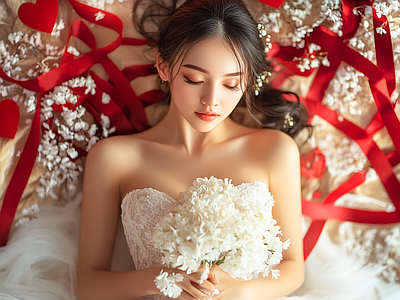 现代纸书本 婚纱照片