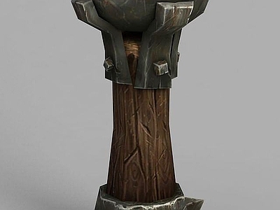 现代妆台妆凳 WOW魔兽场景道具