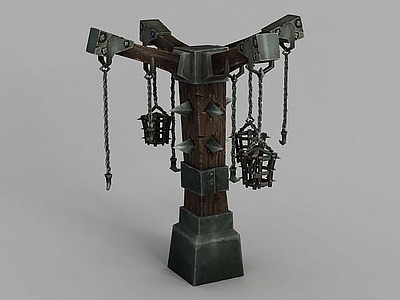 现代妆台妆凳 WOW魔兽场景道具
