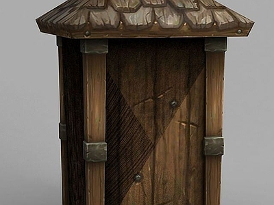 现代妆台妆凳 WOW魔兽场景道具