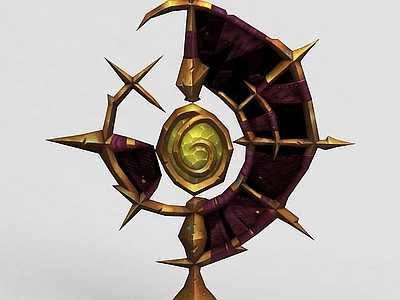 现代妆台妆凳 WOW魔兽场景道具
