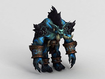 现代妆台妆凳 WOW魔兽场景道具