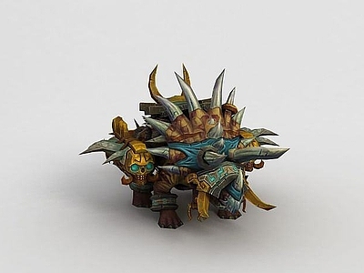 现代妆台妆凳 WOW魔兽场景道具