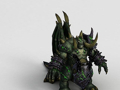 现代妆台妆凳 WOW魔兽场景道具