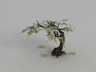 现代办公大厅 魔兽世界游戏场景树木装饰