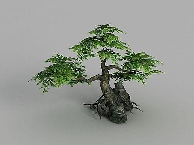 现代办公大厅 魔兽世界游戏场景树木装饰