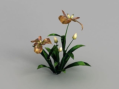 现代办公大厅 魔兽世界游戏灌木花丛装饰