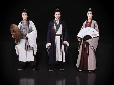 男人 2D武侠人物 古装男子 武侠 古装帅哥 古装人物