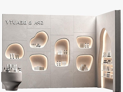 轻奢现代美容院 美容院 SPA 护肤店 护肤品 按摩SPA
