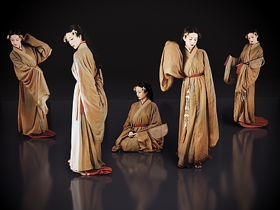 女人 2D古装人物 西汉美女 古典美人 古装美女 女人
