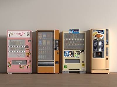自动售卖机 自动售卖机 自动饮料机 贩卖机 冰柜