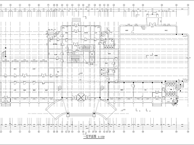 现代办公楼建筑 广播电视演播中心 办公楼 施工图