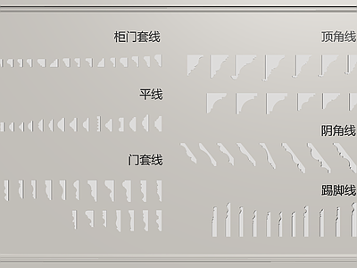 欧式石膏线 简欧石膏线线脚 檐口线天花角线 角线地脚线