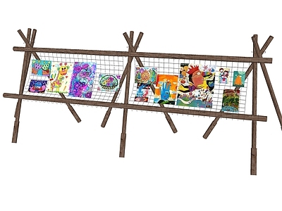 展架 户外绘画展架