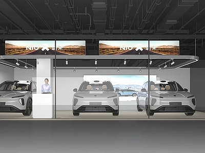 现代其他商业空间 展厅 蔚来汽车